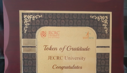 Certificate of Participation - Ryan International School, Jagatpura